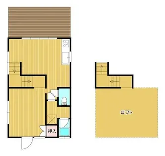 兵庫県豊岡市日高町名色【一戸建】の間取り