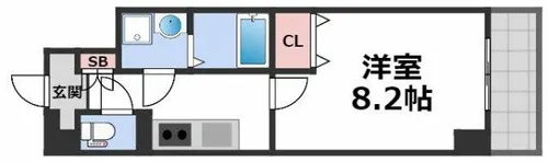 GRACE COURT Ⅱ【3階】の間取り