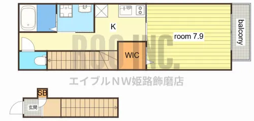 Ameria【2階】の間取り
