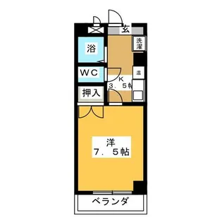 アヴニール菊水【2階】の間取り