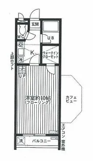 セザンヌ前芝【2階】の間取り