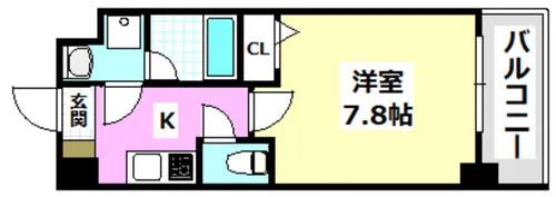 La Douceur南茨木【2階】の間取り