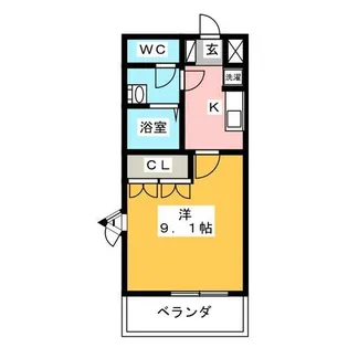 スマイリーハウス夢【2階】の間取り