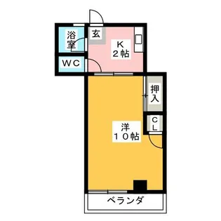 親和ビル【3階】の間取り