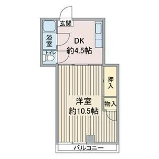 親和ビル【4階】の間取り