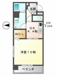 サンステージ泉【1003号室】の間取り