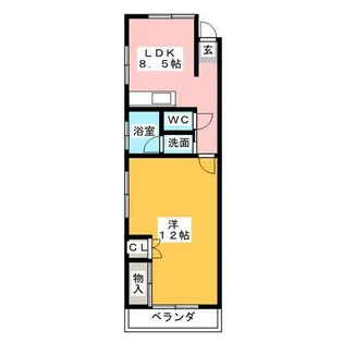 メゾン一社【2階】の間取り
