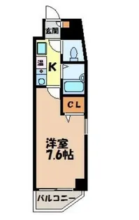 メゾンドMOE【1階】の間取り