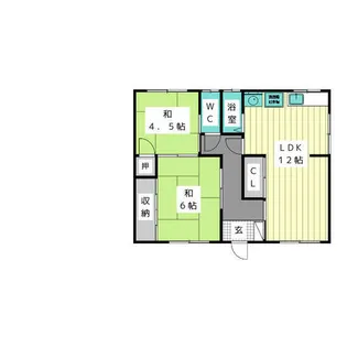 愛知県名古屋市名東区平和が丘4丁目【一戸建】の間取り