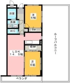 シュバルメゾン【4階】の間取り