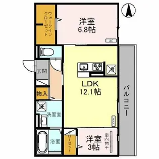 Vier Casa C【1階】の間取り