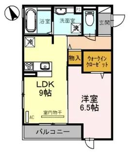 プリムローズ・佳音【3階】の間取り