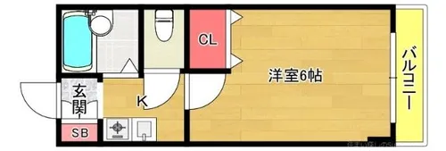Lilac PartⅡ【505号室】の間取り
