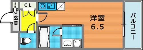 ARCO PLACE【202号室】の間取り