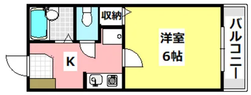 英陽ビル【5階】の間取り