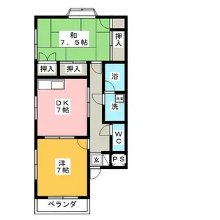 リヴ・メゾン【3階】の間取り