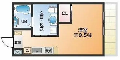 LivingLife長瀬west【2階】の間取り