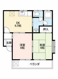 ハイツ桜雅C【201号室】の間取り