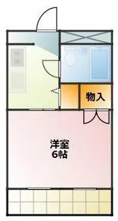 サンライフ堂坂 B【303号室】の間取り