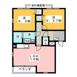 Be Mine【2階】の間取り