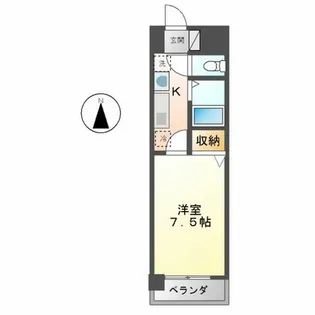 グランメール城西【902号室】の間取り