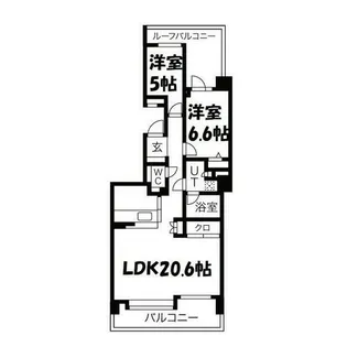 東桜シティハウス【2階】の間取り