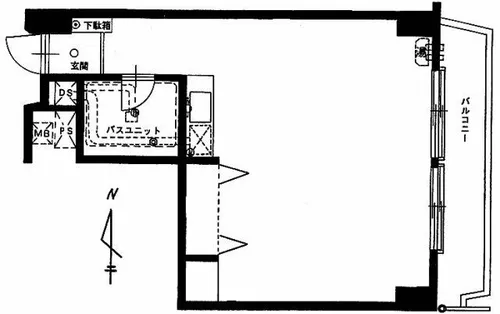 チサンマンション札幌第1【306号室】の間取り