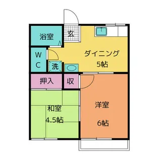 ソシアル1【1階】の間取り