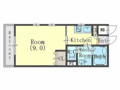 コージーヒル塩屋【2階】の間取り