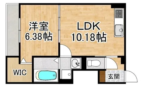 Villa riviere【3階】の間取り