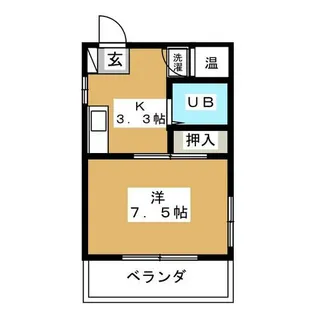 アリスハイツ【3階】の間取り