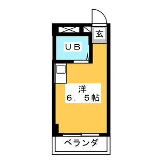 ドミトリー平和【3階】の間取り