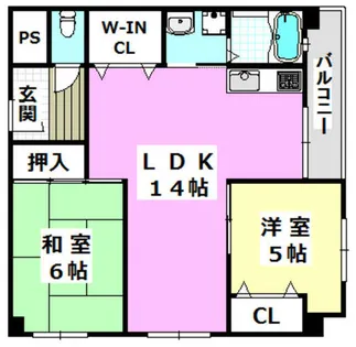 ヴィレーラ【1階】の間取り