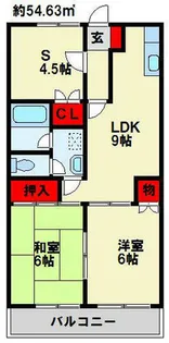 高友森下【202号室】の間取り