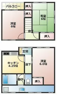 兵庫県神戸市垂水区泉が丘2丁目【一戸建】の間取り