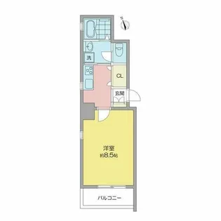プリマベーラ名駅【8階】の間取り