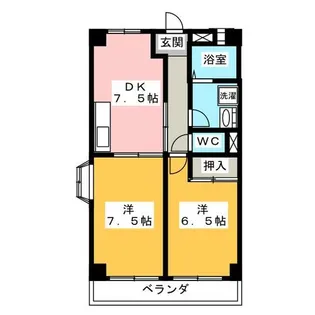 T-ハイム【2階】の間取り