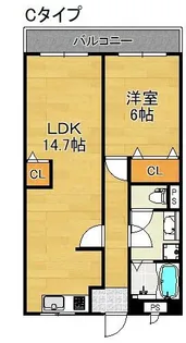 メゾンビトロ2【2階】の間取り