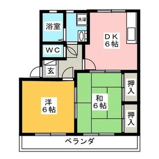 グレイス村田【2階】の間取り