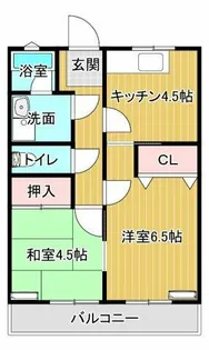 溝口アパート【302号室】の間取り