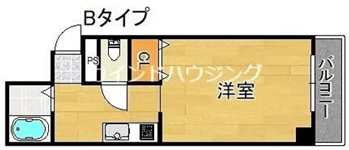 パールシティマンション玉出【4階】の間取り