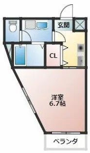 ホワイトⅠ【2階】の間取り