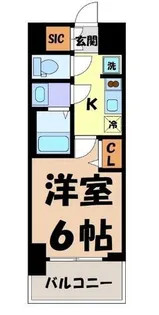 プレサンス名古屋菊井セルカ【7階】の間取り