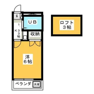 サーフメゾン【2階】の間取り