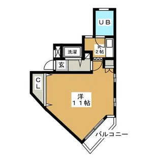 イストワール植田【2階】の間取り