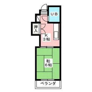 山城ビル【2階】の間取り