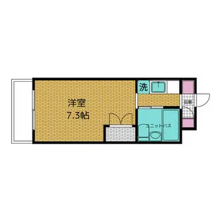 リッシュ・ラフォーレ【4階】の間取り