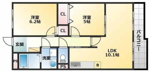 VogeL【1階】の間取り
