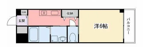 インタービレッジ城北二番館【3階】の間取り