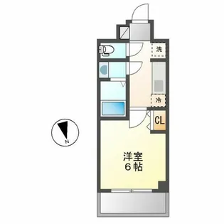プレサンス葵デュリス【11階】の間取り